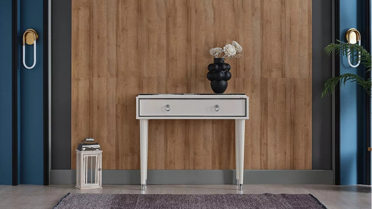 Console et miroir Gravita